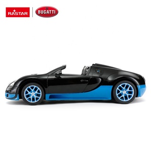 1/14 ölçekli RC araba LED ışıkları ve bırak dayanıklı RC spor arabalar Rastar oyuncaklar elektrikli spor yarış Bugatti uzaktan kumanda araba 2.4G - Product Image 5