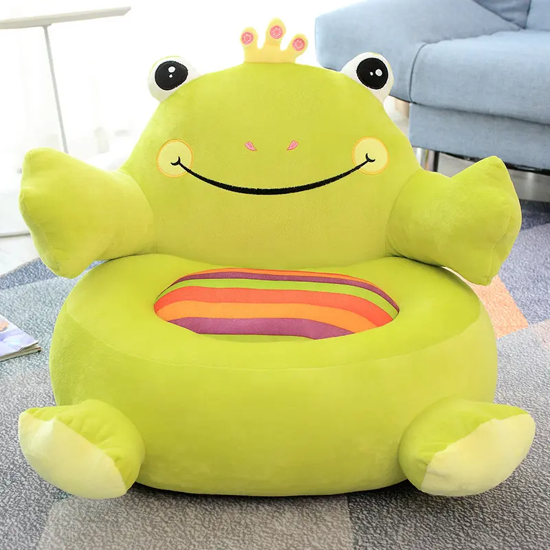 Atacado adorável animal cadeira em forma de brinquedo para bebês e crianças soft plush crianças sofá cadeira