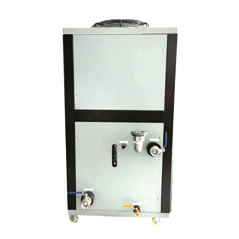 Máquina de fazer garrafas de alta qualidade para exibição de carne de bolo zimmer, refrigerador de ar para aquário, refrigerador industrial de água