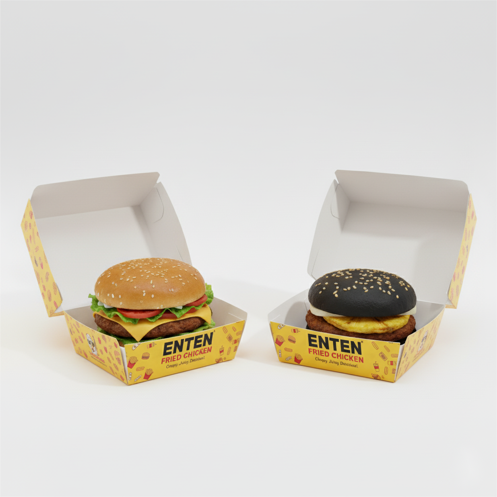 custom burger box