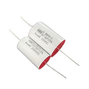 MKPA-C <strong>Capacitor</strong> 1uf 6.2uf 25uf 47uf 68uf 330uf 100V 250V Hiend <strong>MKP</strong> <strong>Capacitors</strong> For Audio Sound Filtering - Product Image 1