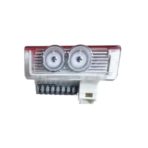 Hoşgeldiniz araba kapı ışık için Benz C sınıfı a B E W205 W212 W177 W167 GLA GLB GLC GLE EQA EQC G GL projeksiyon çift Lens lambası - Product Image 3