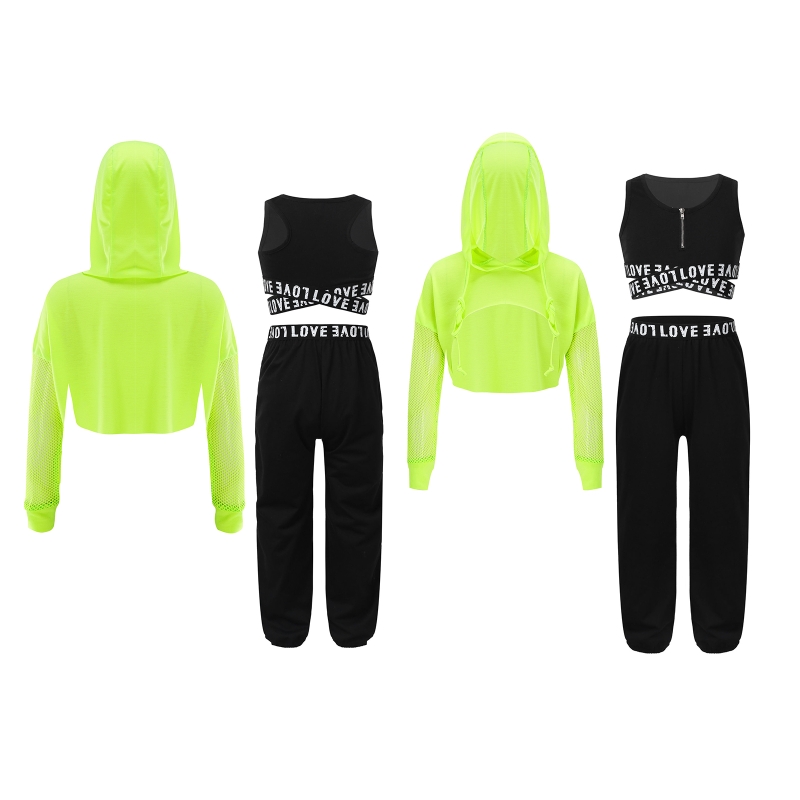 Black&Fluorescent Green