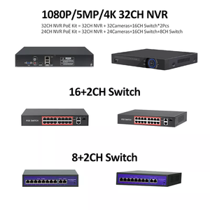 Grabadora de vídeo en red IP de 32 canales H.265 (NVR) Kit de cámara CCTV 4K con POE para grabación de vídeo de vigilancia de red POE - Product Image 4