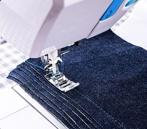 2022ใหม่มินิแจ็ค JK-591ครัวเรือนจักรเย็บผ้าจักรเย็บผ้า Overlock อิเล็กทรอนิกส์ที่ทำในประเทศจีน - Product Image 5