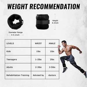 ONESTAR spor profesyonel ayarlanabilir spor spor bilek ayak bileği sarar spor egzersiz ağırlık Fitness gücü egzersiz kemeri - Product Image 4