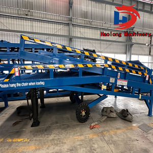 Plataforma móvil de carga y descarga de contenedores, plataforma de almacenamiento y logística, capacidad de carga del puente de tablones de 10 toneladas - Product Image 3