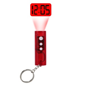 Xuất hiện cấp bằng sáng chế thiết kế xách tay mini kỹ thuật số chiếu sáng đồng hồ với Keychain hoặc với dây buộc - Product Image 1