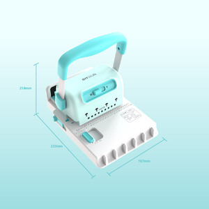 Zanaat kullanımı için 3:1 tel ve diskler çok fonksiyonlu küçük ciltleme makinesi - Product Image 2