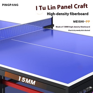 18 mét trong nhà kích thước tiêu chuẩn di chuyển <span class=keywords><strong>ping</strong></span> <span class=keywords><strong>pong</strong></span> bảng, đôi có thể gập lại với bánh xe <span class=keywords><strong>ping</strong></span> <span class=keywords><strong>pong</strong></span> Set - Product Image 5