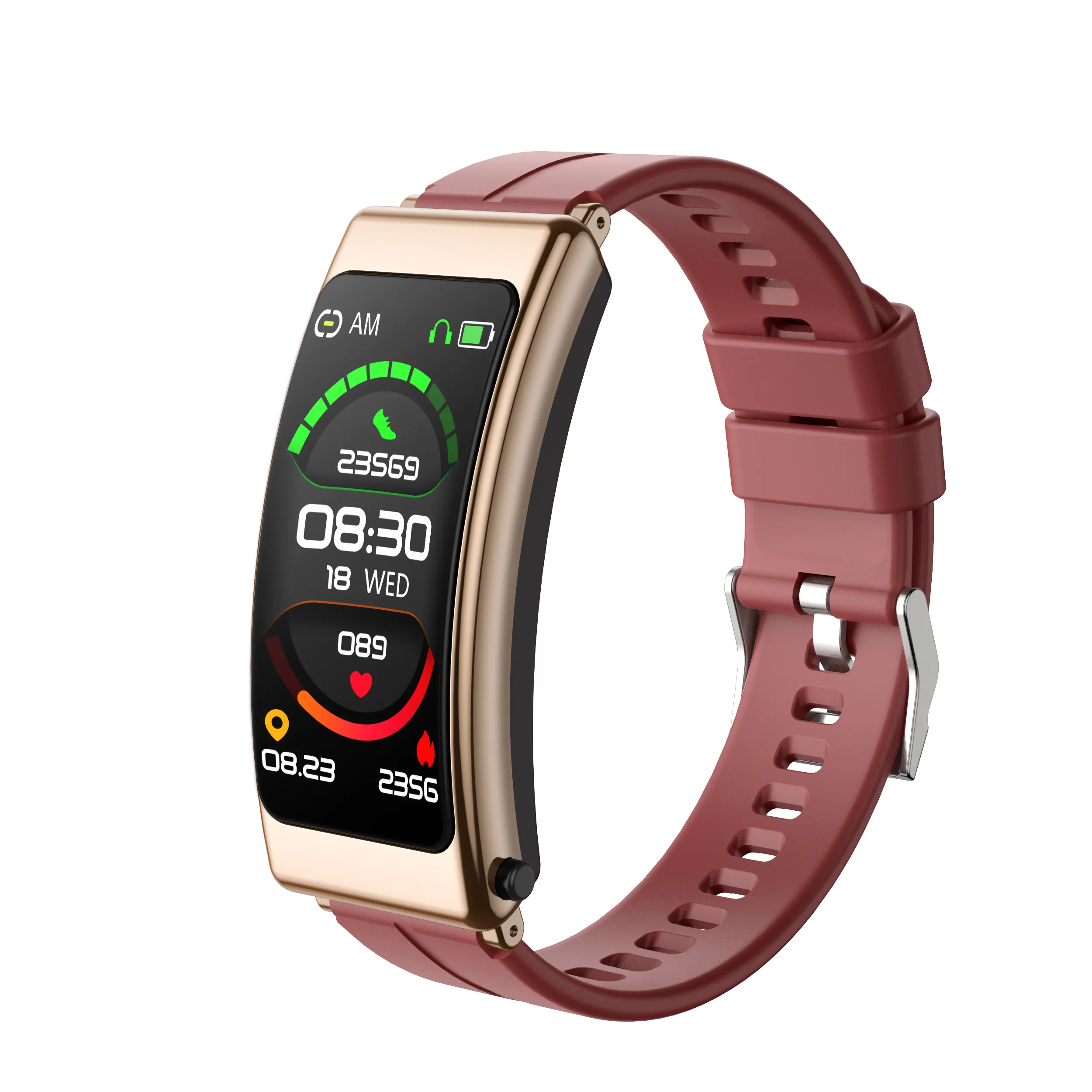 Meilleure vente Nouveau produit K13 Montre intelligente 2 EN 1 BT Écouteur Fitness Tracker sport Bracelet intelligent pour Android et IOS