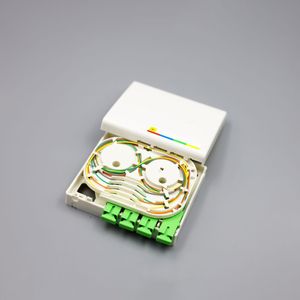 Kapalı 2-Port S04F FTTH Terminal kutusu WiFi POE 4G 3G TCP ağ desteği ATB Fiber optik açık ağ plastik Terminal kutusu - Product Image 3