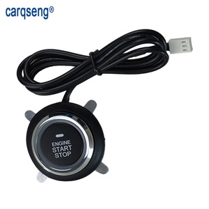 Dispositivo di avviamento remoto intelligente a senso unico con pulsante PKE sistema di allarme per motore Start/Stop per auto con accesso remoto al motore - Product Image 1