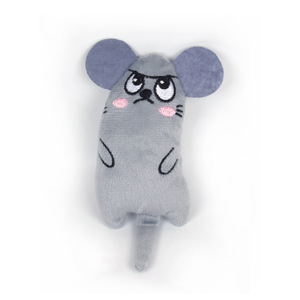 Venta al por mayor de fábrica Catnip Toy Cute Plastic Animal Molar Mouse Suministros para mascotas Limpieza de dientes para perros Descompresión Aplicación de conejos - Product Image 5