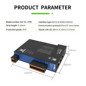 プロトコルゲートウェイEtherCATからRS485/RS232/RS422 Modbus RTUプロトコルコンバーターモジュールデータコンバーター - Product Image 2