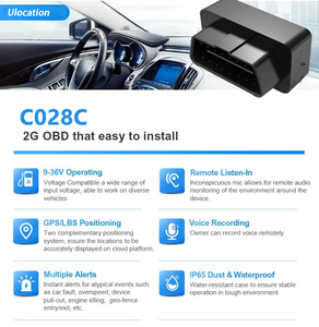 即插即用OBD 2g迷你全球定位系统跟踪器实时定位汽车OBD全球定位系统跟踪器超速报警OBD跟踪装置 - Product Image 6