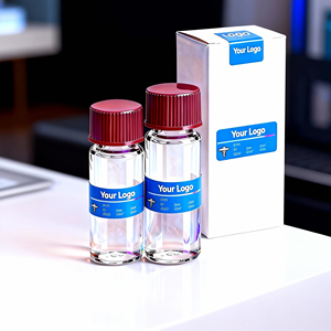 ملصق لقارورة حقن دواء 4 مل، قارورة معقمة 7 مل، قارورة اختبار 8 مل، قارورة صيدلانية 15 مل، قارورة شفافة 30 مل مع هولوغرام، قارورة ببتيد مجففة بالتجميد 3 مل - Product Image 1