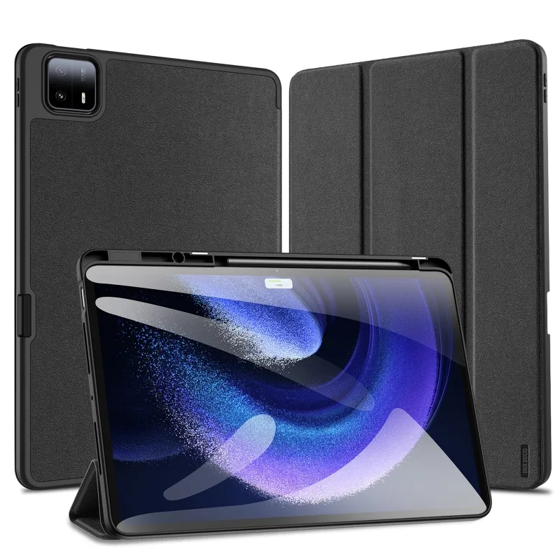 Alta Qualidade Para Xiaomi Pad 6 Max 14 DUX Série Domo Flip Magnético PU Couro Tablet Case com Suporte