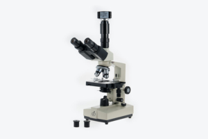 Microscopio binocular de alta definición 640X para estudiantes Fuente de luz LED óptica biológica compuesta para uso en laboratorio - Product Image 5