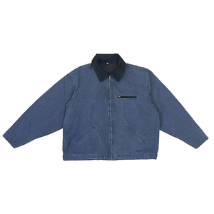 春季新款设计高品质定制标志印花水洗牛仔夹克男士购物夹克 - Product Image 1