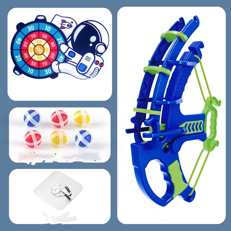 emballage en sac bleu B/OPP