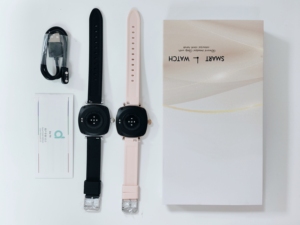 Lady Smart Watch 1,19 "Amoled Screen Rotary Button Wählen Sie Anrufs piele BO BP SpO2 Female Cycle Tracking Dafit App LC605 Smartwatch - Product Image 6