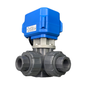 TOYI High Quality <strong>3</strong> <strong>Way</strong> Electric Actuator Control <strong>Valve</strong> UPVC PVC Ball <strong>Valve</strong> <strong>1</strong>/2&quot; <strong>3</strong>/<strong>4</strong>&quot; <strong>1</strong>&quot; Motorized Water <strong>Valve</strong> for Diesel Oil - Product Image 4