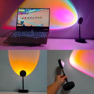 16 màu sắc tự sướng bầu không khí thông minh cầu vồng hoàng hôn chiếu đèn ánh sáng hoàng hôn đèn chiếu - Product Image 3