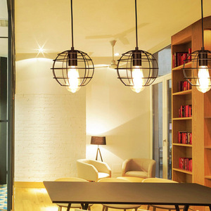 Custom Retro-<strong>style</strong> Iron Hexagonal Star Cage Lighting Fixtures Home Decoration Accessories Corridor LED <strong>Small</strong> Ceiling <strong>Lamps</strong> - Product Image 5