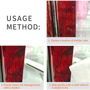 Sửa chữa đồ nội thất gỗ Tủ sàn đánh dấu Scratch Filler Remover - Product Image 6