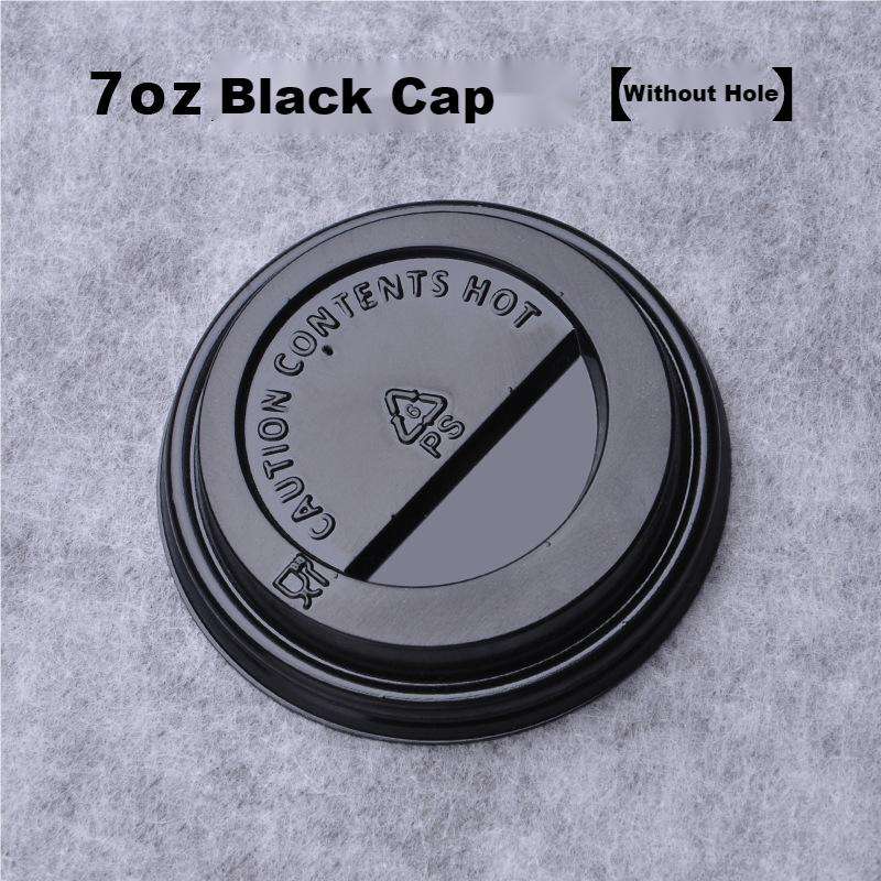 Casquillo negro sin agujero