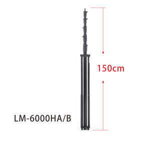 Fototech LM-6000H 7M 700Cm Nhiệm Vụ Nặng Nề Di Động Có Thể Điều Chỉnh Video Ánh Sáng Đứng Phần Dslr <span class=keywords><strong>Tripod</strong></span> Máy Ảnh Cho Ngoài Trời Nhiếp Ảnh - Product Image 2
