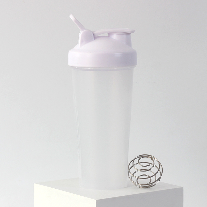 Corps de tasse transparent, couvercle blanc