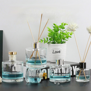 <strong>Deluxe</strong> Round Aromatherapy Essential <strong>Oil</strong> Empty Bottle Glass Scenta Flame Aroma Diffuser Recyclable - Product Image 1