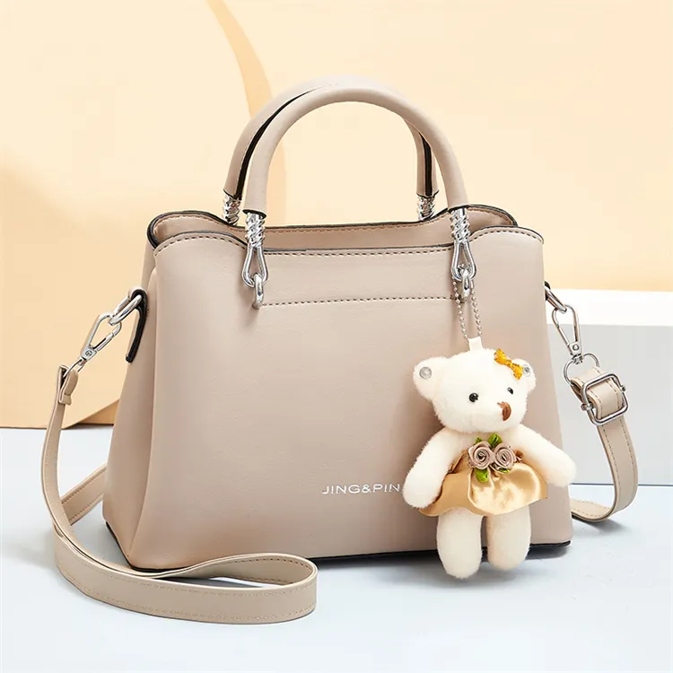 2024 custom name brand fashion cheap women leather bag manufacturer