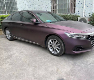 2022 yeni mat hayalet metalik Pinot noir bukalemun otomatik vinil şal - Product Image 1