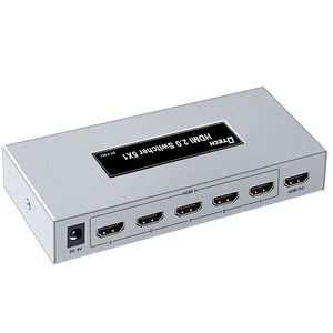4k hdmi kvm切换器5x1 10m金属外壳hdmi分离器5合1端口电缆多开关28awg，用于ps3/ps4播放器 - Product Image 1