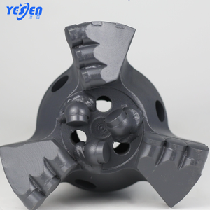 API 2 3/8 Internal Thread Non <strong>Coring</strong> 3 wings <strong>PDC</strong> <strong>Bits</strong> 4 1/2&quot; 113mm for Mining and Well <strong>Drilling</strong> - Product Image 4