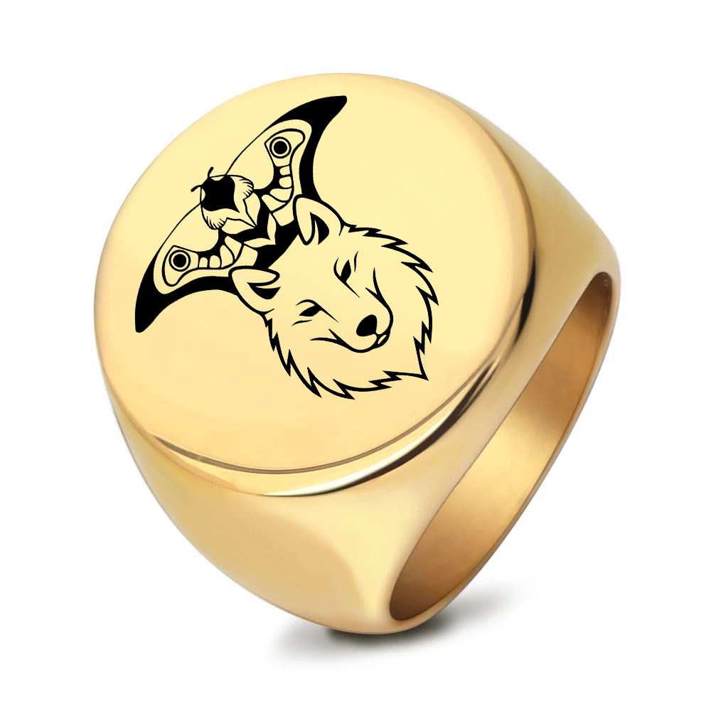 Round gold