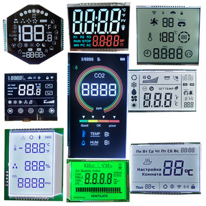 Display Lcd personalizzato monocromatico 7 segmento produttore personalizzato Display Lcd Controller di temperatura Touch Screen