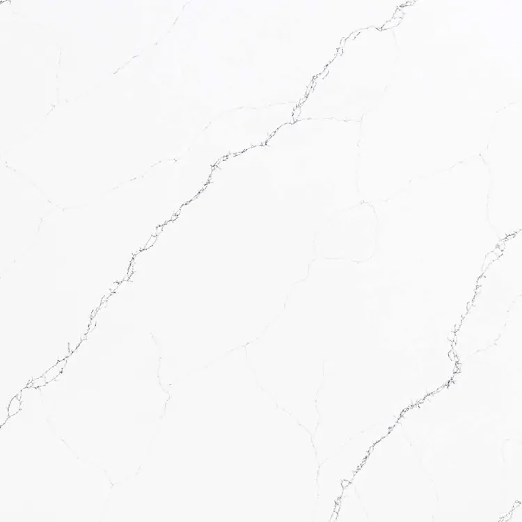 2023 pietre artificiali della lastra di pietra del quarzo bianco di Calacatta di alta qualità per il ripiano della cucina