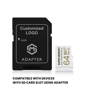 SamSang存储卡64GB相机sd卡64gb U3 V30 V60存储卡SD微型10级 - Product Image 3