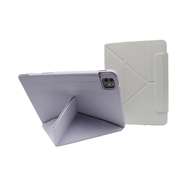 Multifunktion ale Origami iPad Pro Hülle Dreifach gefaltete 4-Stehpositionen Tablet-Hüllen für iPad Pro11 iPad Air 10.9"