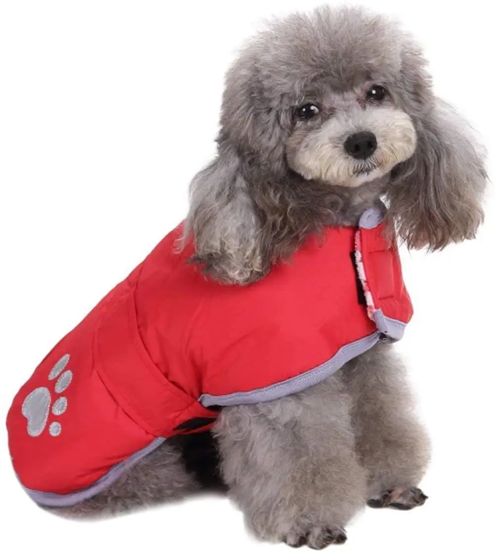 Groothandel Warm Hond Jassen Pet Kleding Soft Hond Jassen Pet Kleding Waterdicht Comfortabele Jas Voor Hond