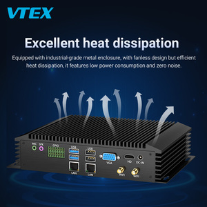 Nuc Mini Fanless Embedded PC mit Rs485 16GB Bester Linux Rs232 Gamer Computer Industrial Fanless Mini Pc - Product Image 4