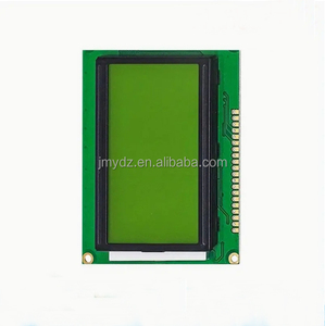 Più recente 12864 LCD 128x64 caratteri 5V giallo-verde retroilluminazione LCD Monitor modulo schede di sviluppo kit 12864B - Product Image 1