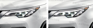 新しいスタイルの4x4アフターマーケットABSヘッドライトアクセサリーLEDヘッドランプブラックヘッドライトforfortuner 2016