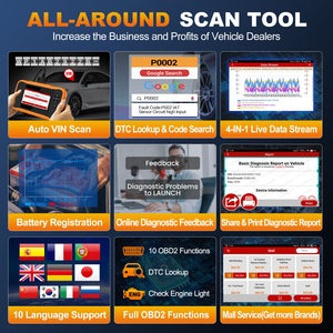 Creader Elite V2.0 tutti ripristina il lettore di codici di servizio sistema completo bidirezionale per auto strumento di scansione diagnostica per Chevrolet/Cadillac/GMC - Product Image 5