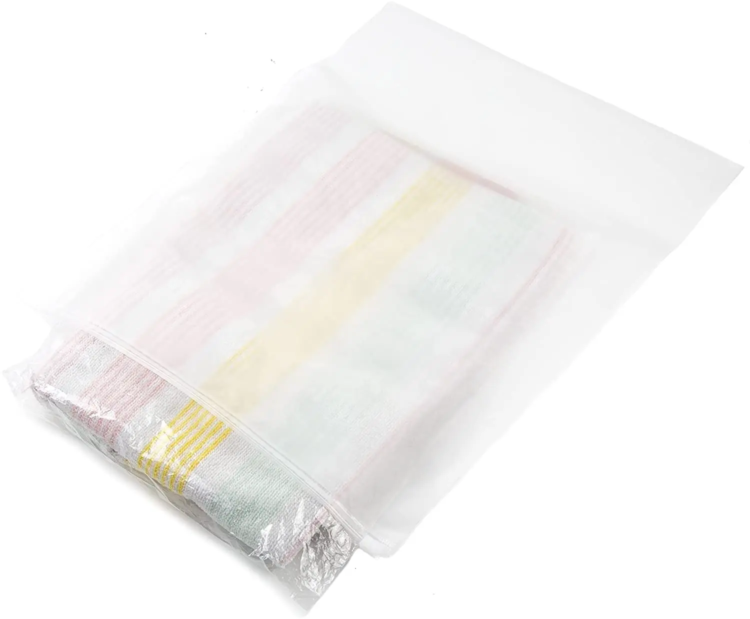 사용자 정의 CPE / EVA 지퍼 젖빛 가방 의류 포장 의류 가방 로고 지퍼 잠금 젖빛 플라스틱 지퍼 가방