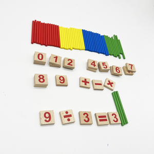 Learning Addition Subtraction Multiplication Division Numbers and Sticks Mathematical Toy